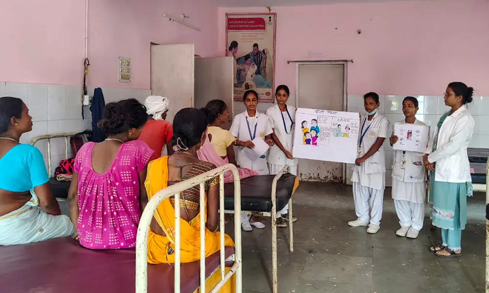 Patient education in the ward